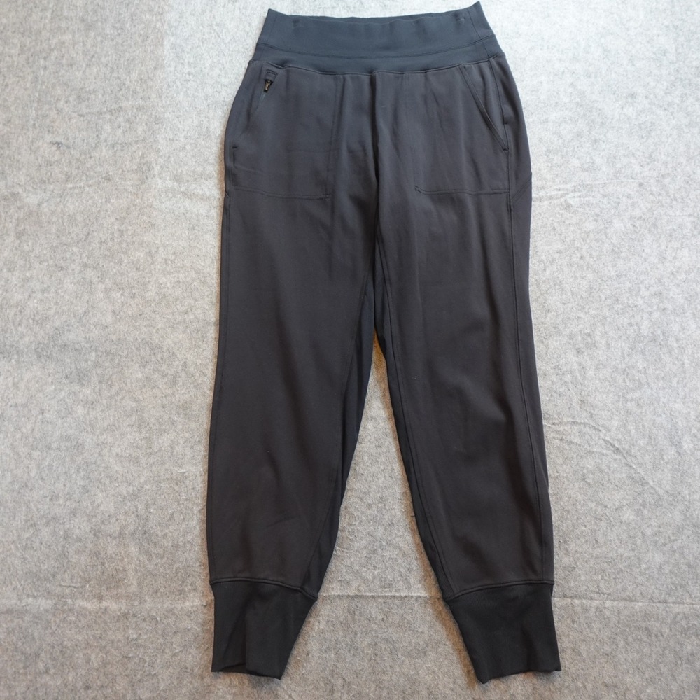 Athleta Pants Womens Small Black Venice Jogger High Rise Tapered Activewear